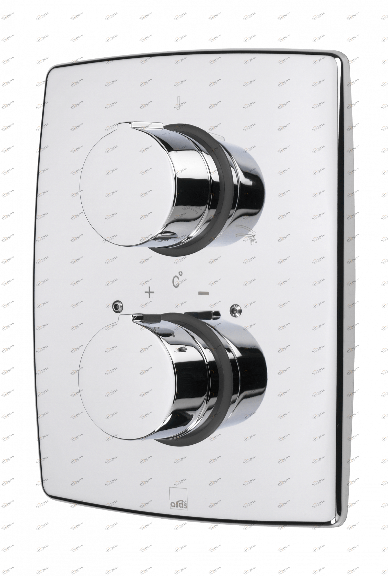 Oras 2888 Панель смесителя для ванны и душа 2888 Cubista Хром 