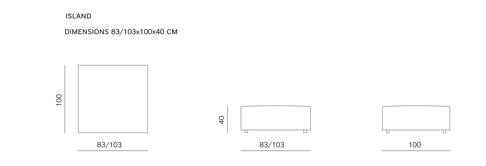 Модульный диван prostoria ARCH-00045170 - Вид №12