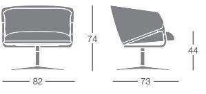 Segis Кресло с подлокотниками контрактное Hammer sun-id-1421447 - Вид №3