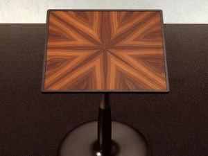 Giorgetti Квадратный деревянный журнальный столик