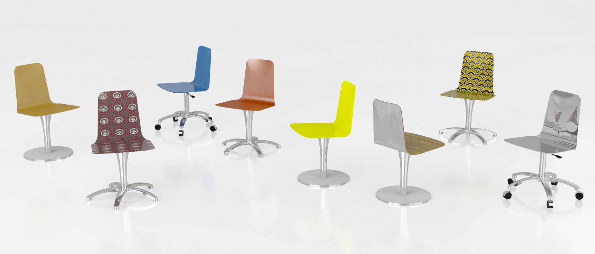 Алюминиевый стул altreforme район ARCH-00025325 - Вид №1