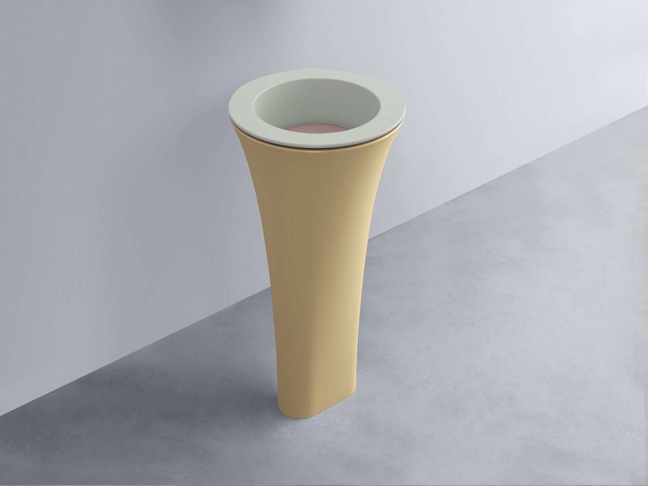AMLA45-PM+AMPILT-CP+AMCOLT-CN Раковина Amedeo Tondo отдельностоящая cielo Enjoy + Amedeo Ceramica Cielo