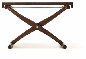 ManifestoDesign Низкий прямоугольный журнальный столик из массива дерева Branda