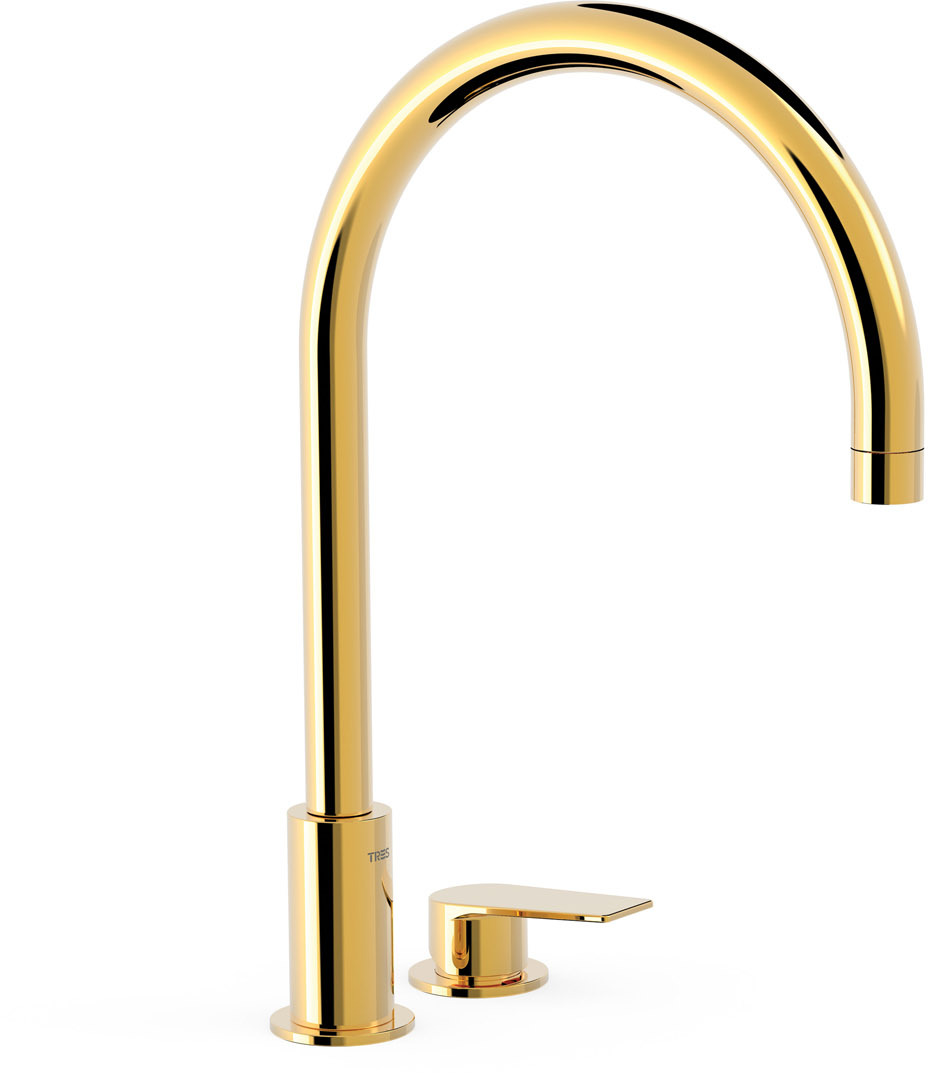 ПРОЕКТ-Смеситель для умывальника TRES с одной ручкой-21110501OR TRES