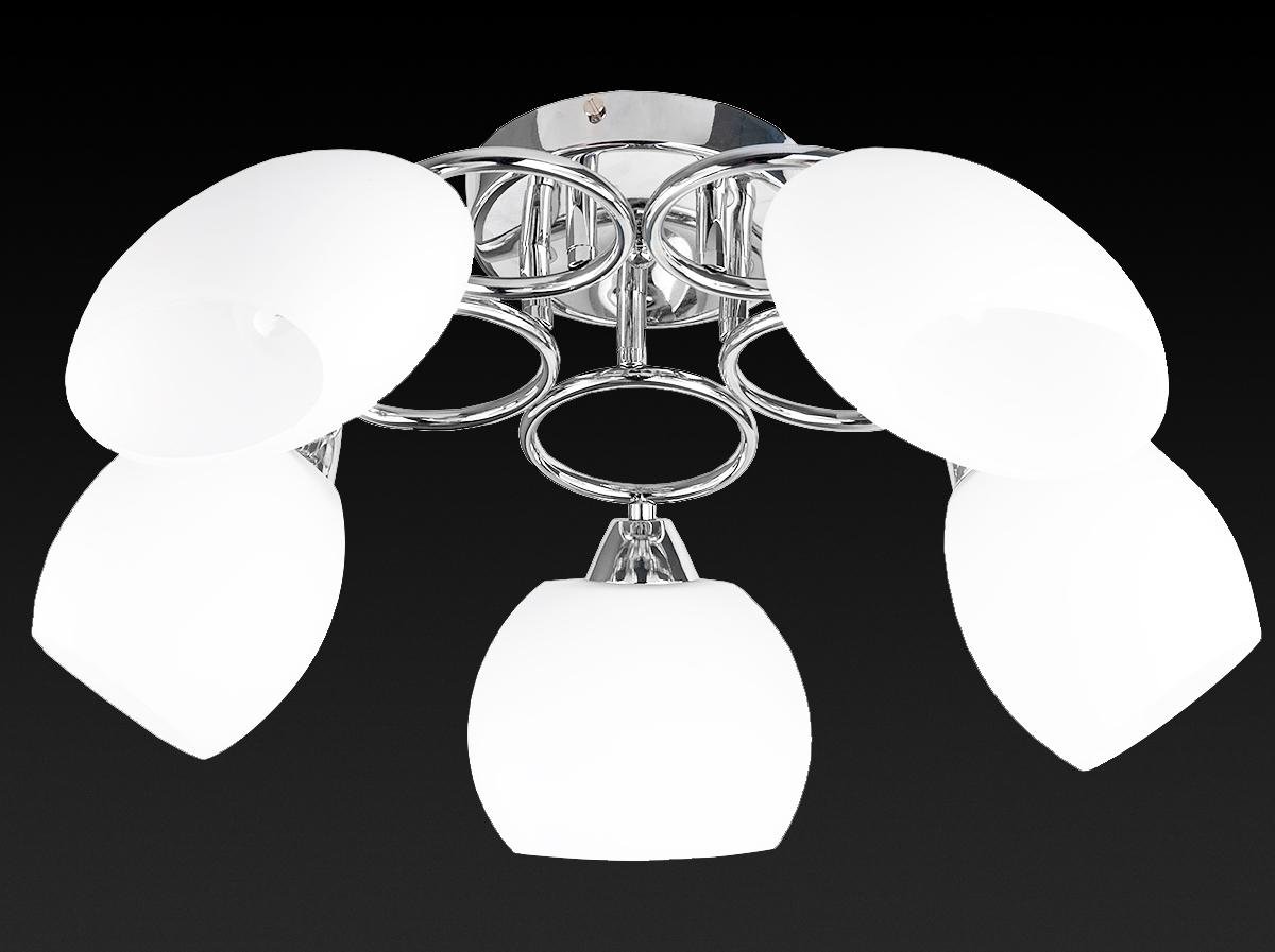Потолочная люстра Toplight Madalyn TL2650X-05CH TOPLIGHT MADALYN 183551 Белый  - Вид №1