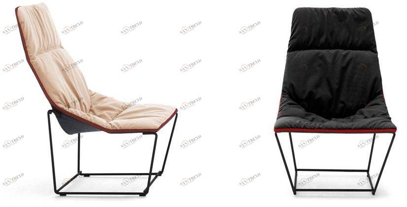 Viccarbe Дизайнерское кресло из стали Ace Acasoft