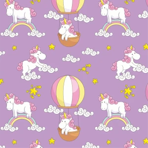 Бумага упаковочная «Единорог» 50х70/2 листа