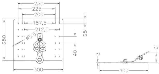 BIN SISTEMI Точечное крепление для спасательного троса Linea vita sun-id-1368848 - Вид №1