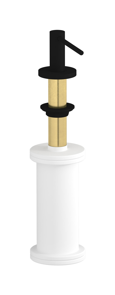 Держатель дозатора мыла WE ARE IB pu102np Matt Black Puro