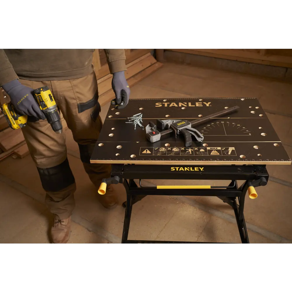 Верстак складной Stanley Fatmax Workmate Delux, нагрузка 250 кг STLM-2015853 - Вид №8