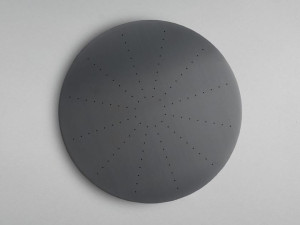 Круглая регулируемая душевая головка из нержавеющей стали