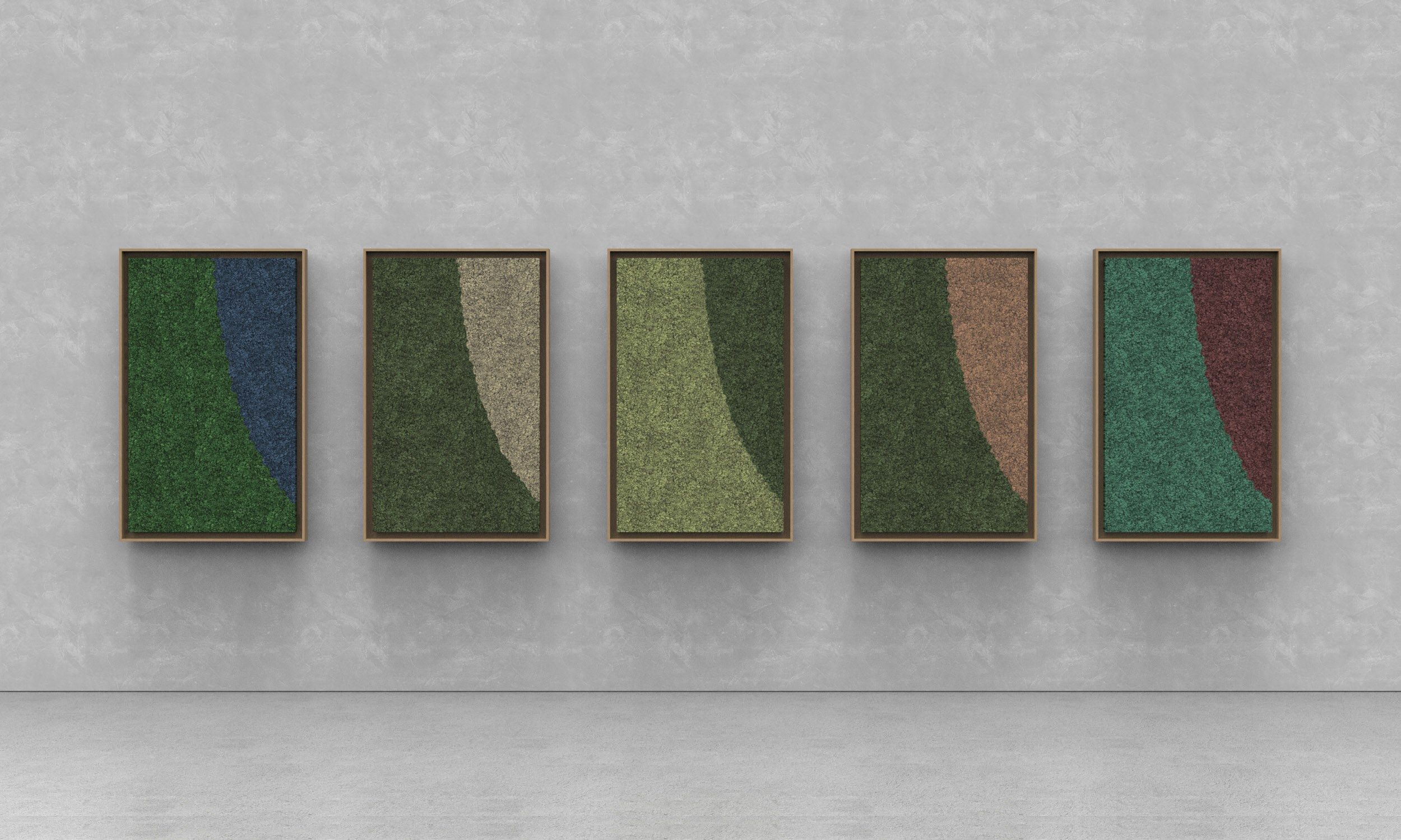 Акустическая панель из мха GREENMOOD FRAMED HARMONY ARCH-00128753 - Вид №8