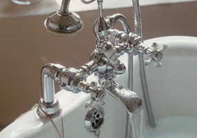 Gentry Home Смеситель для раковины от центра к центру 2 отверстия под смеситель 200 мм Chelsea Nickel GH100633 - Вид №1