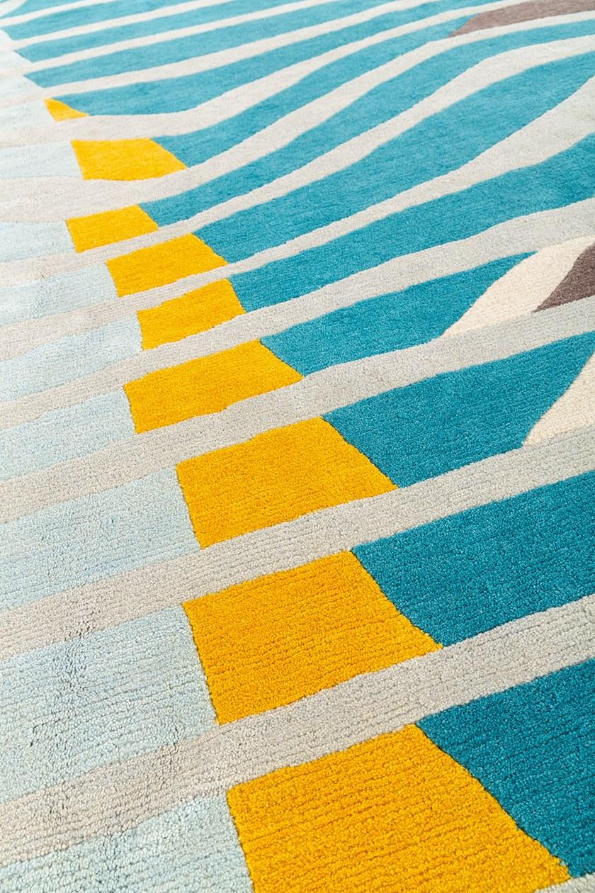 Diacasan Edition Прямоугольный коврик ручной работы из растительного шелка Ary guss sun-id-1346983 - Вид №2