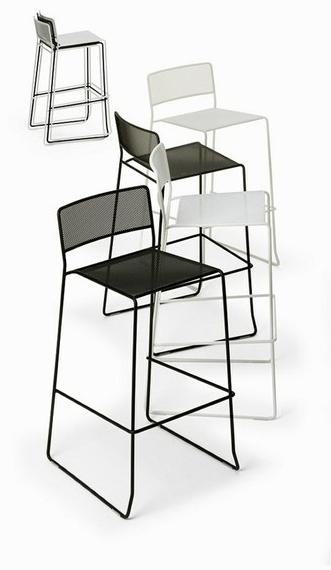 arrmet Высокий садовый стул из стали со спинкой Log sun-id-1478437 - Вид №3