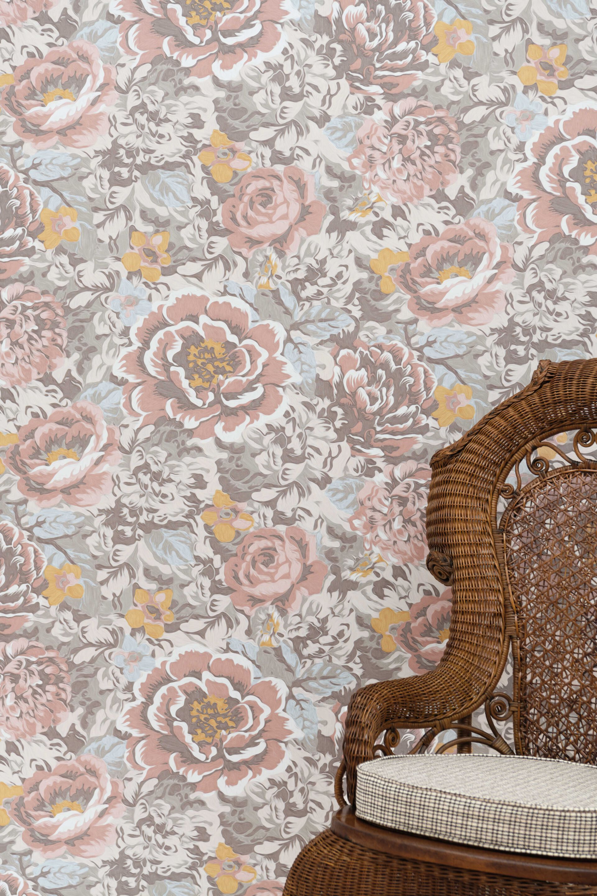 Цветочные узоры нетканые обои LELIEVRE Quenin-Belle Époque ARCH-00121158 - Вид №5