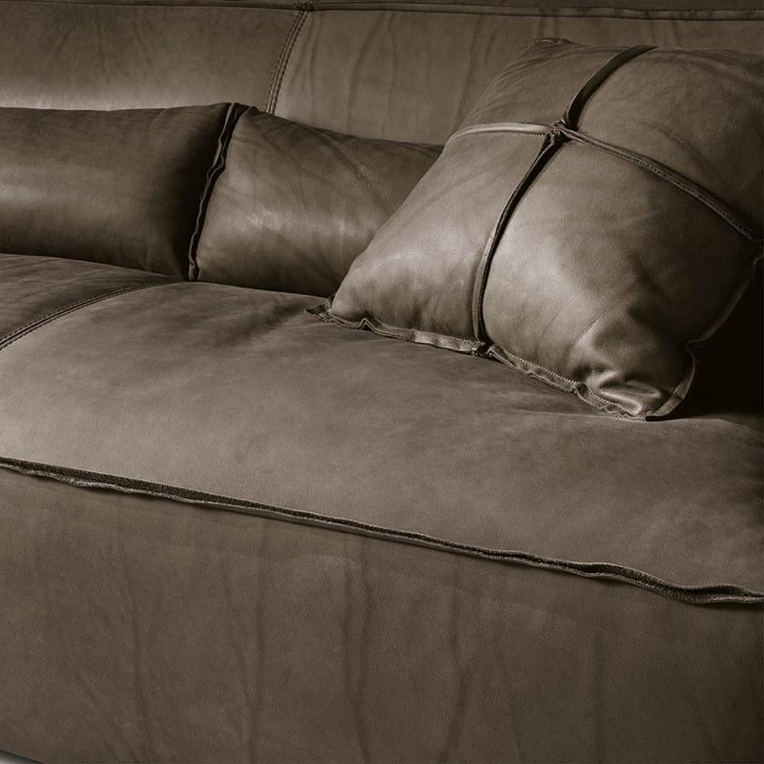 Max Divani 3-х местный кожаный диван Ida sun-id-1435927 - Вид №3