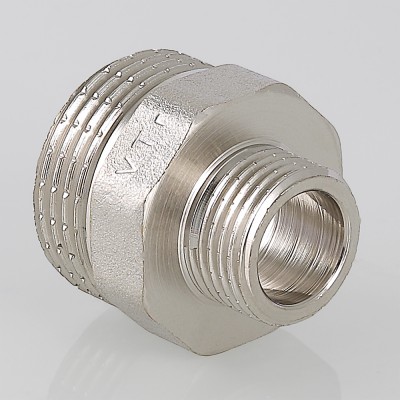 VTr.580.N.0908 Фитинг резьбовой – ниппель переходной Valtec 2" х 1 1/2"  - Вид №10