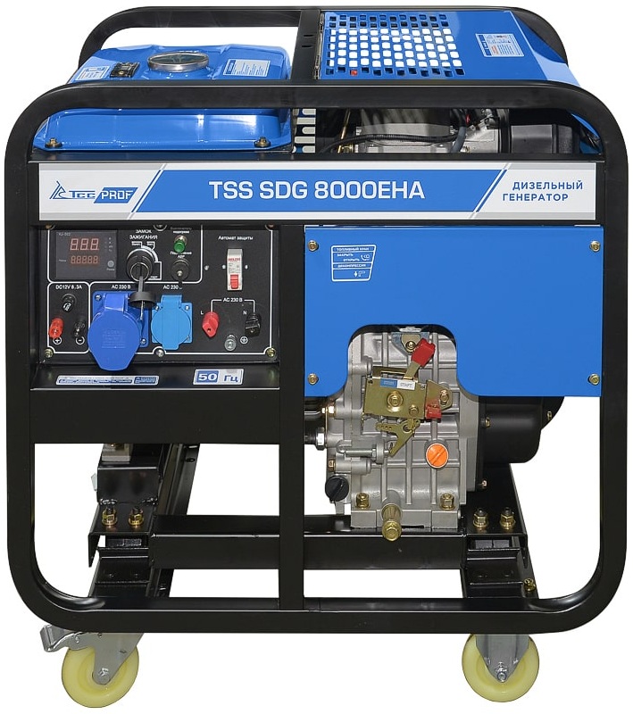 Электрогенератор  дизельный  ТСС SDG 8000EHA 5411133 STDN-0140770 - Вид №1