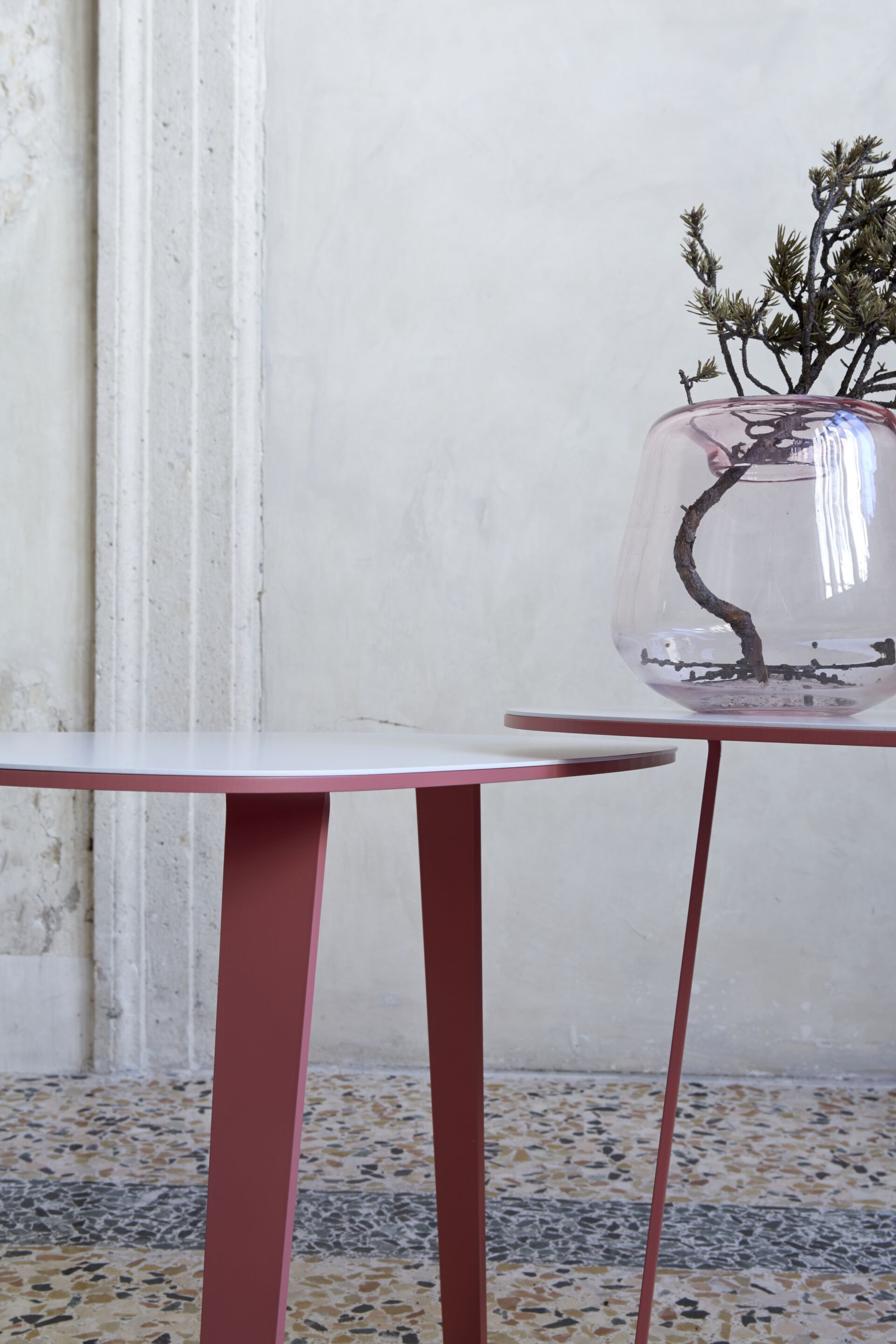 Алюминиевый журнальный столик isOnAir Bertoncini ARCH-00143340 - Вид №1