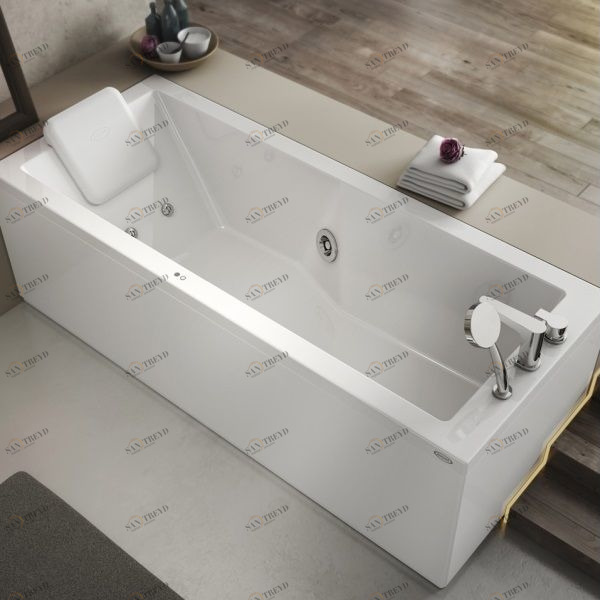 Ванна с гидромассажем "BASE" Energy 170 без панелей 9443-774 Sx Jacuzzi 9443774SX