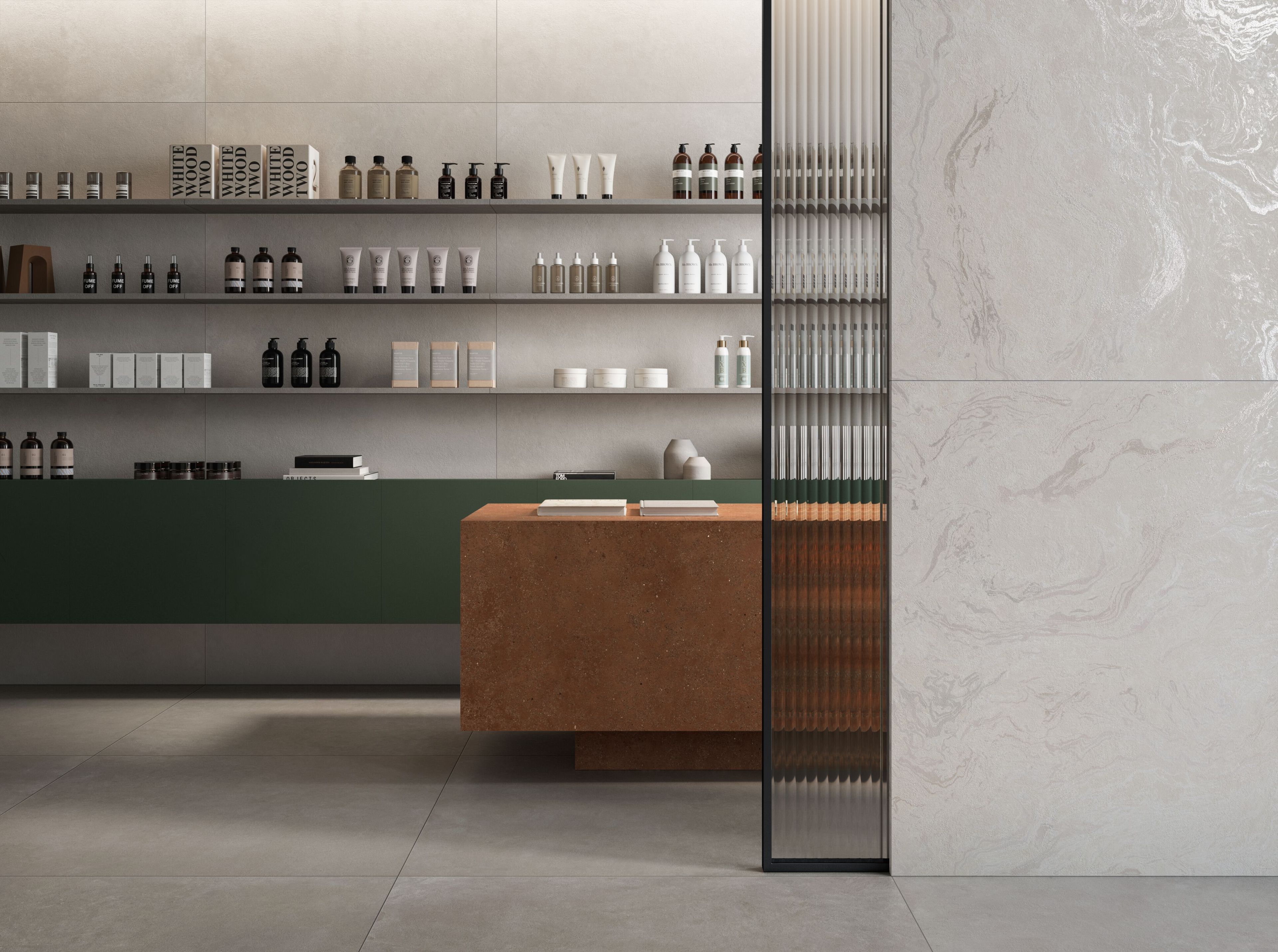 Пол / керамогранит с эффектом цемента VitrA Bathrooms CEMENTERA ARCH-00129136 - Вид №5