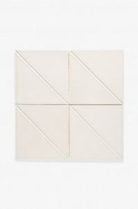 ARDF19 Декоративная плитка для полевой плитки Architectonics Handmade Odyssey с тиснением 6 дюймов x 6 дюймов Waterworks