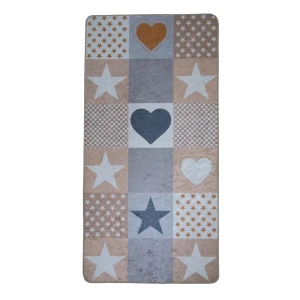 Ковёр «Kids Dream 06» 0.7х1.4 м цвет коричневый