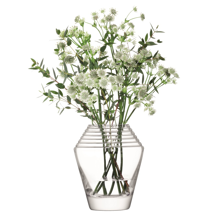 Ваза frieze В18 см LSA INTERNATIONAL ДИЗАЙНЕРСКИЕ 253435 Прозрачный  - Вид №2