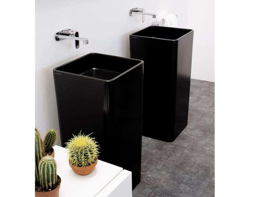 Керамическая квадратная раковина Ceramica Flaminia Monowash Miniwash Fly ARCH-00031716