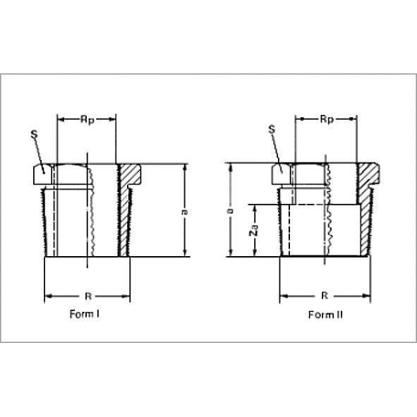 13241134 SANHA 3241 PURAFIT футорка ВР-НР 1x3/4 мм  - Вид №1