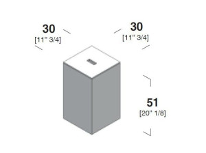 Корзина для белья Corian®