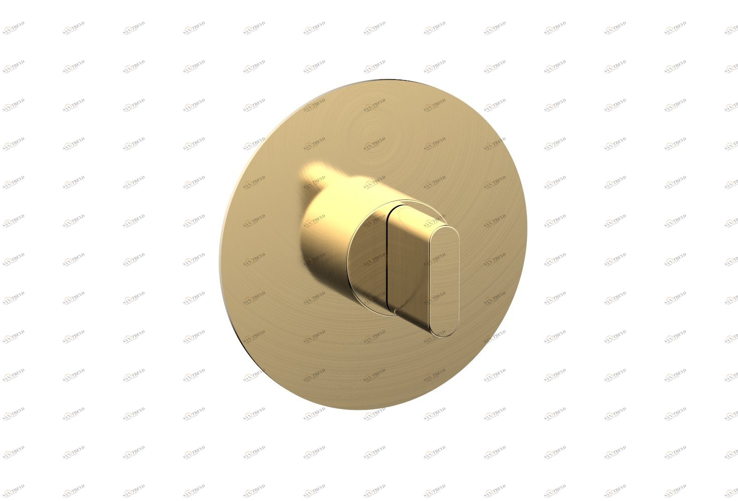 Смеситель для душа ROND Phylrich  4-574-026 Satin Brass 