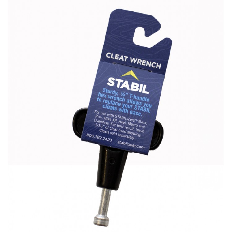 CLEAT WRENCH STABIL Ключ для работы с противоскользящими шипами STABIL cleat wrench Черный 