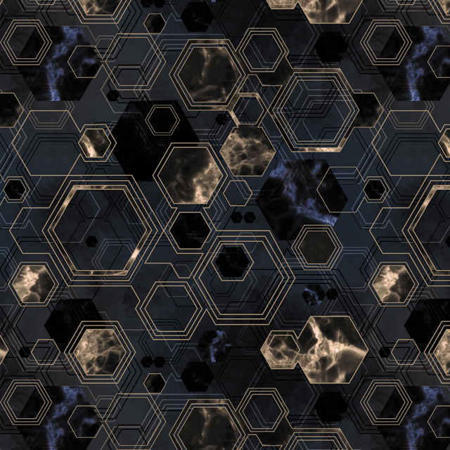 Стеновые панели - Гексагон планет LIGRON LIST138 2255