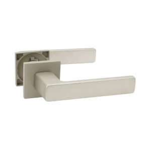 Дверная ручка на розетке Edson EDS-25-Q2 без запирания цвет никель