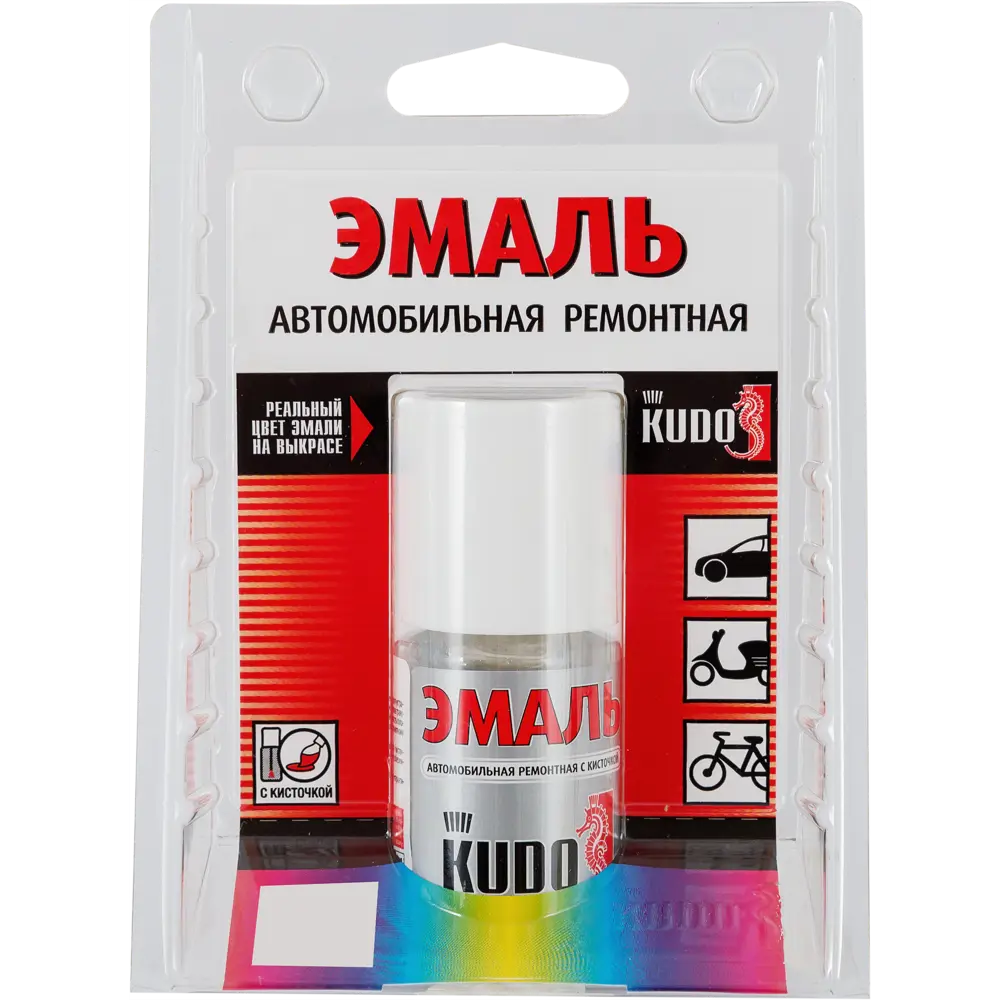 Эмаль автомобильная Kudo с кисточкой цвет Toyota 199 15Мл STLM-2140538 - Вид №2