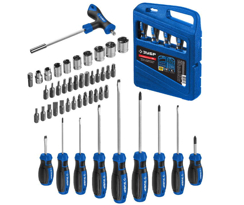 Набор отверток ЗУБР 25283-H46_z01 9107436 STDN-0090330 - Вид №3