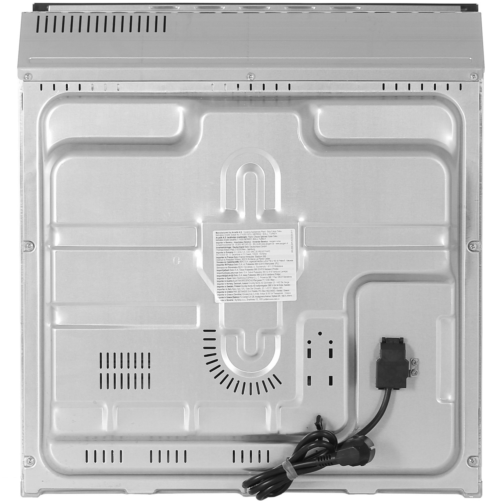 5310414 Электрический духовой шкаф Beko BBIS13300XMSE черный STDN-0121436 - Вид №8