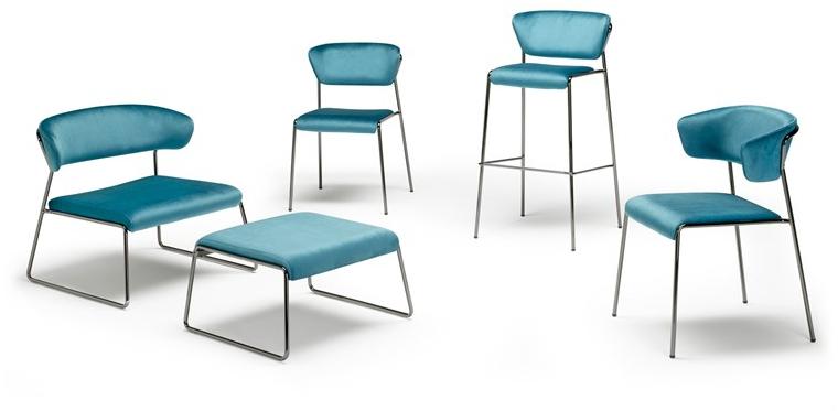 SCAB DESIGN Санное кресло из ткани Lisa sun-id-1438359 - Вид №8