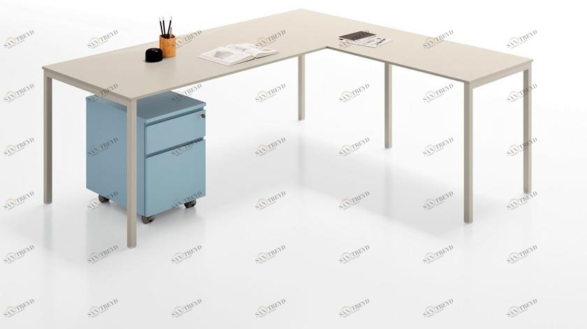 Martex Угловой стол из дерева Agile sun-id-1444457