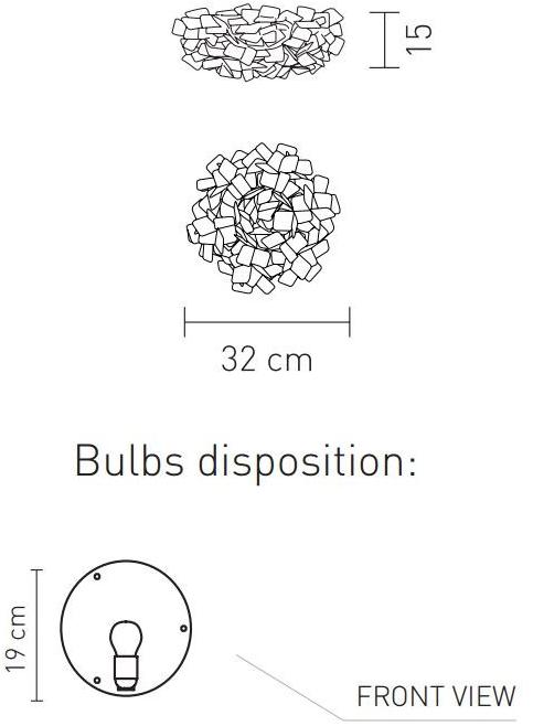 Slamp Светодиодный потолочный светильник из cristalflex® Clizia sun-id-1394044 - Вид №8