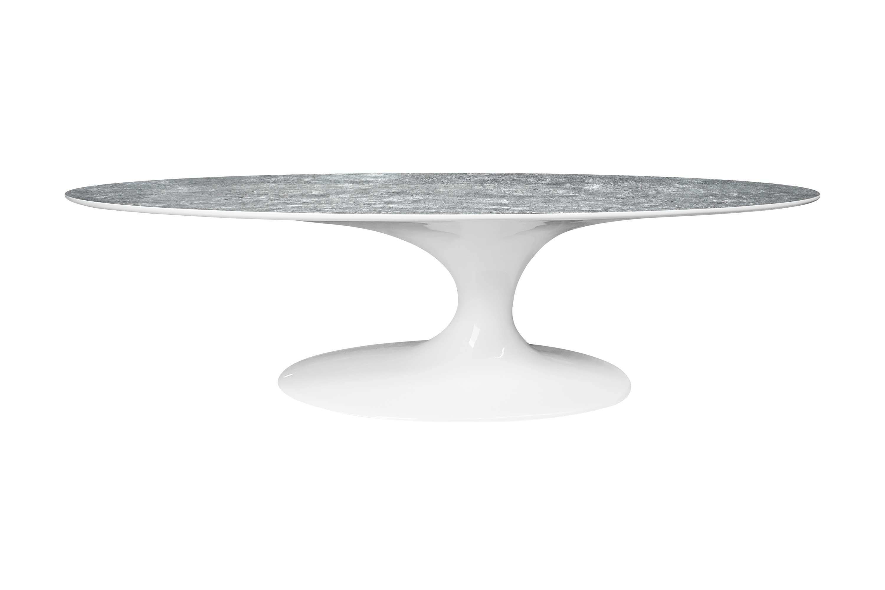 Овальный обеденный стол из стекловолокна и шпона GANSK JADE ARCH-00103800 - Вид №12