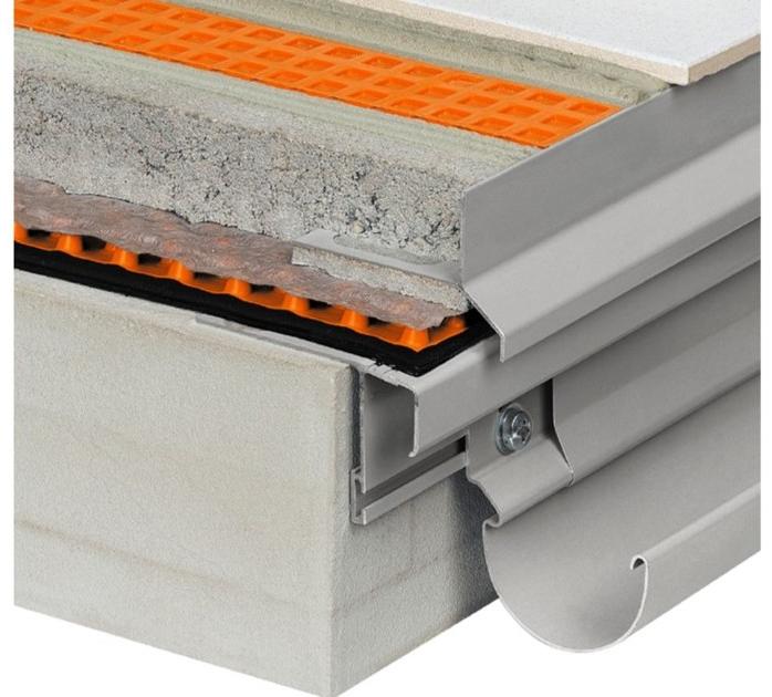 Schlüter-Systems Алюминиевый желоб Profili per bordi di balconi e terrazzi sun-id-1385814 - Вид №1