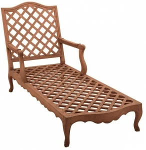 ASTELLO Кресло для отдыха из тика Camélia