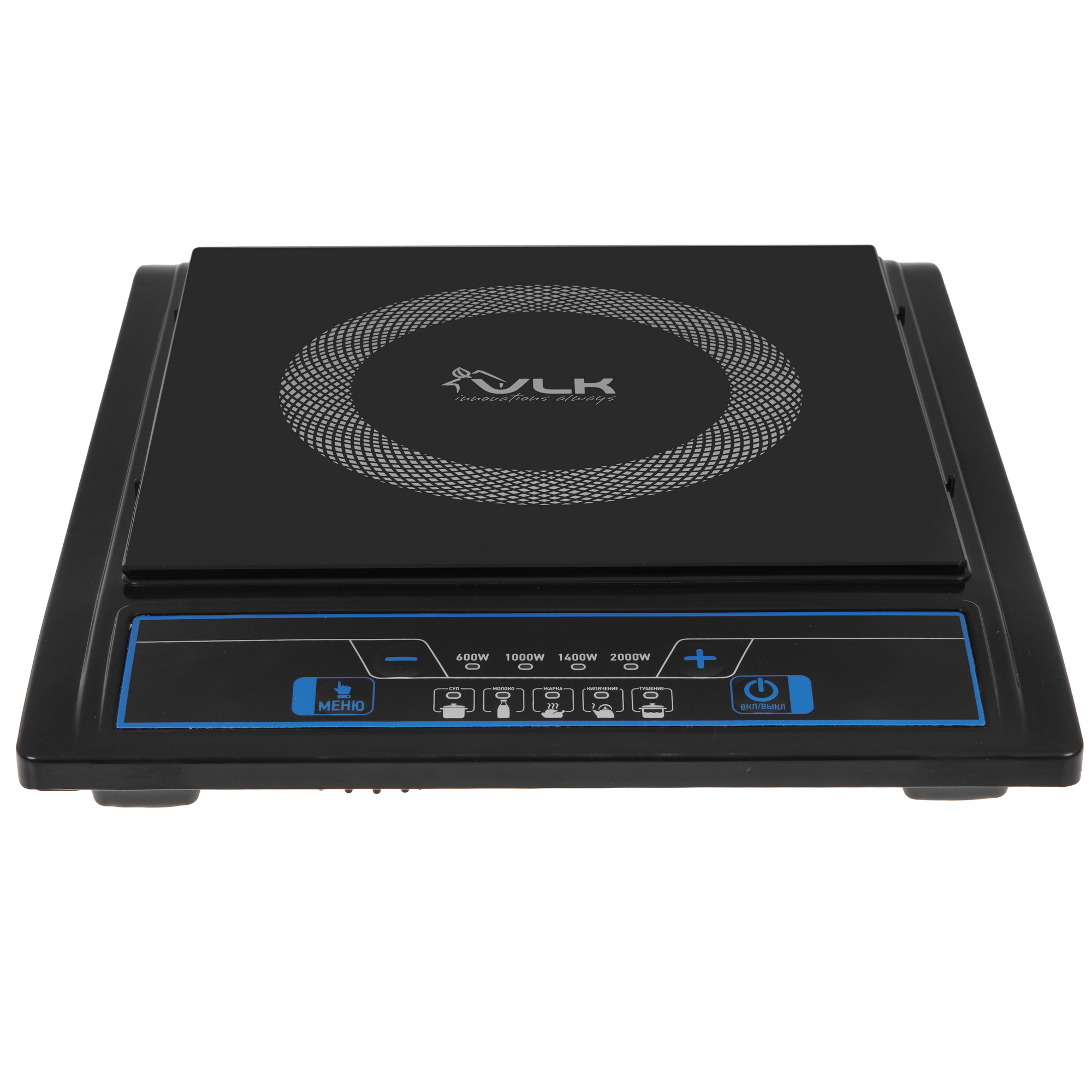 9225611 Плита компактная электрическая VLK Palermo 7733 черный STDN-0132951 - Вид №1