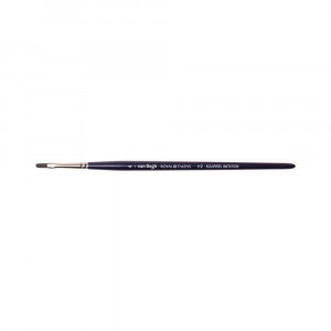 112 Кисть синтетика для акварели плоская короткая ручка №04 VG--S-4 Royal Talens VanGogh