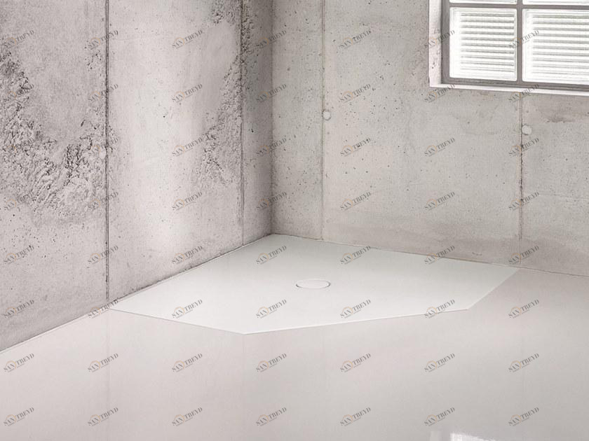 Bette Угловой душевой поддон заподлицо с полом  7191 