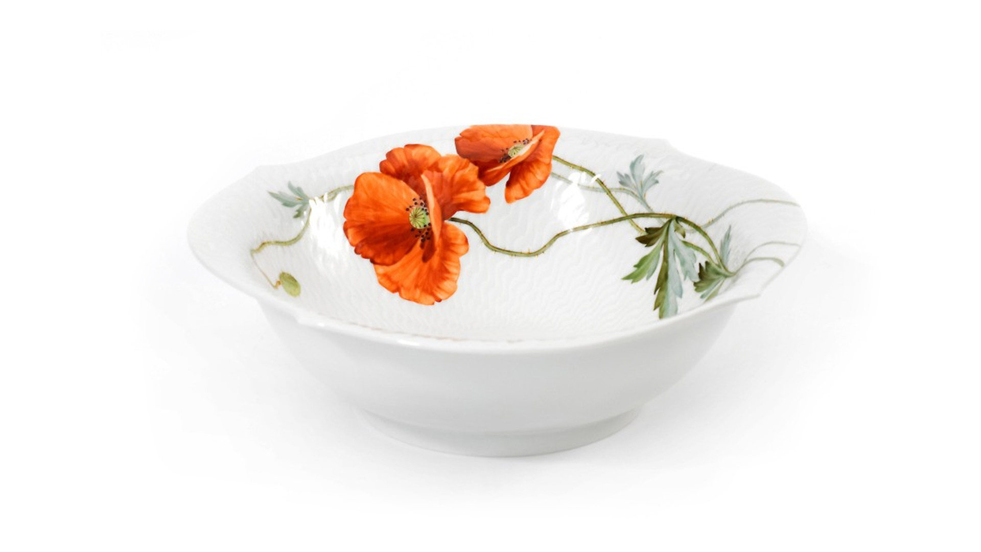 10629076 Meissen Сервиз столовый 6/28 "Игра волн, рельеф, маки" Фарфор, Керамика  - Вид №5