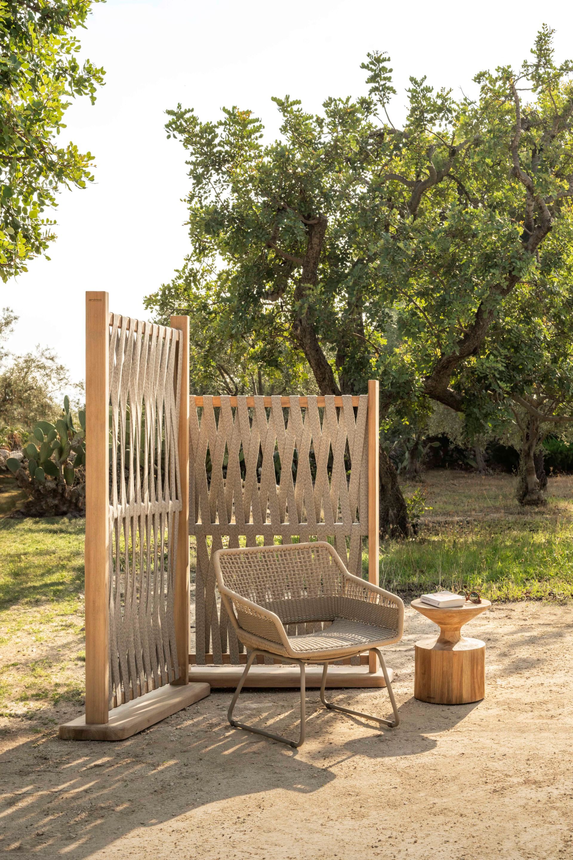 Круглый стол из тикового дерева Jardinico KOBE ARCH-00100177 - Вид №5